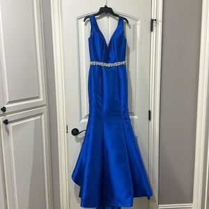 NWT Royal blue prom dress